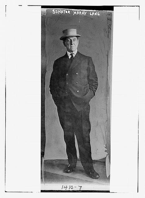 Oregon State Senator Harry Lane, 1855-1917, head of Oregon State Insane Asylum