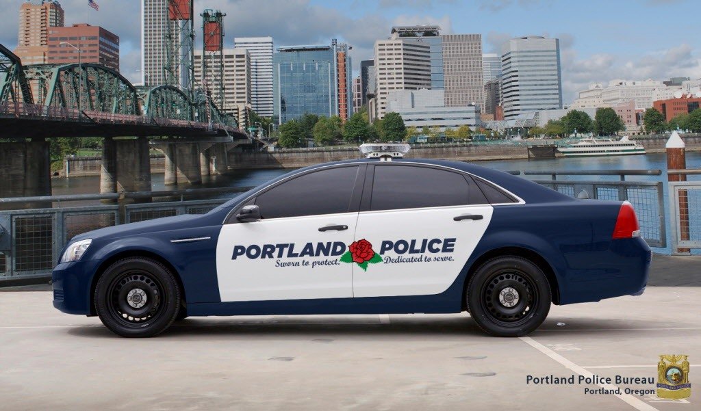 Portland police car